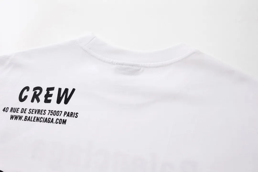【 . Quality】BALENCI*GA/ BALENCI*GA#2023New Arrival， Lo GOClassic T . ZP . 260 ， . . . . Color Change。 。 . ， 。 OS . Same Style ：BL 223205 ：Black.White Size：XS L
